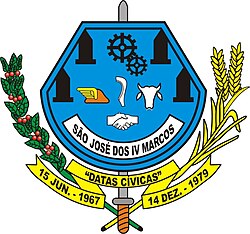 Brasão de São José dos Quatro Marcos